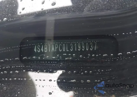 2020 Subaru Outback Touring из США, поврежденный, VIN 4S4BTAPC0L3199037